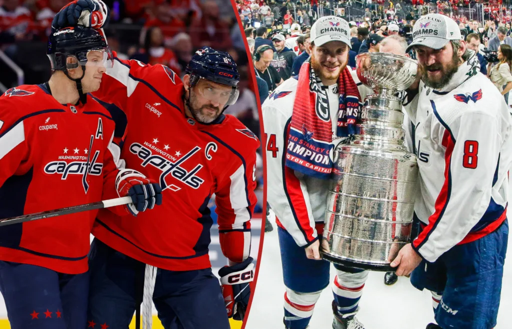 Alexander Ovechkin. John Carlson. Washington Capitals.