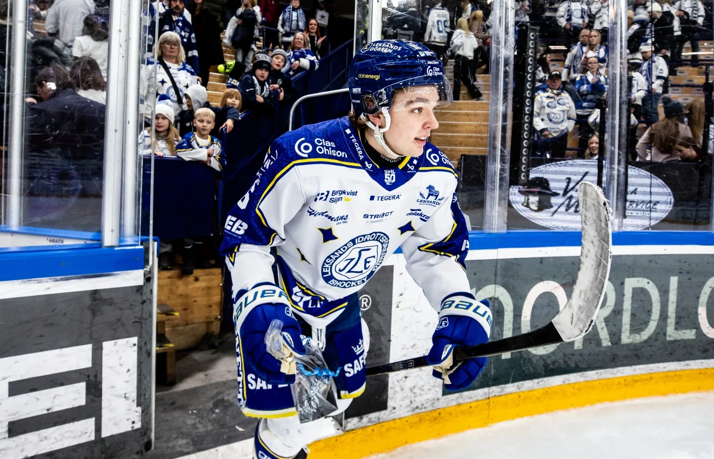 Efter succéinhoppet – 18-åringen skriver kontrakt med Leksand