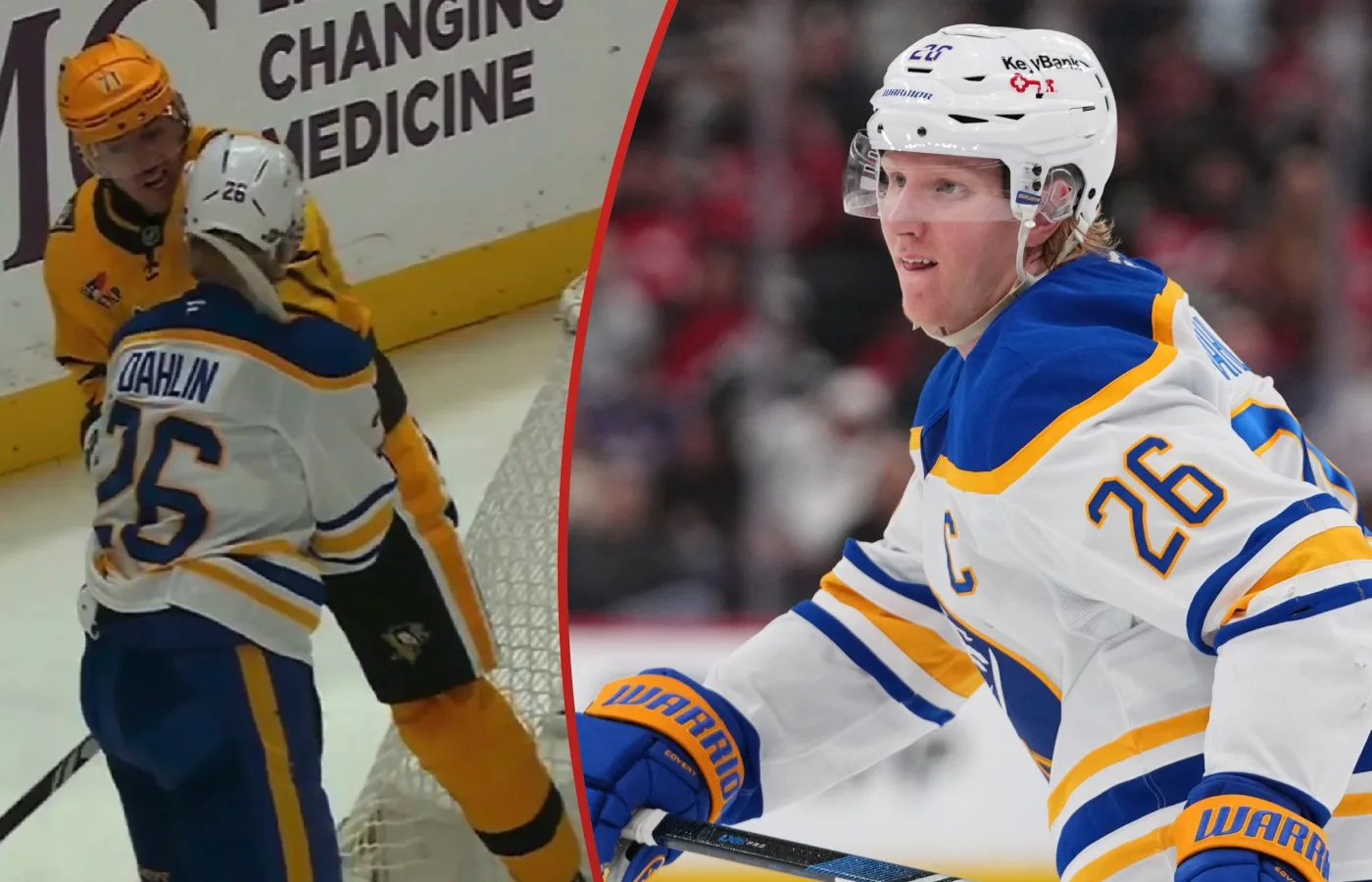 Malkin får matchstraff – efter fula smällen på Dahlin