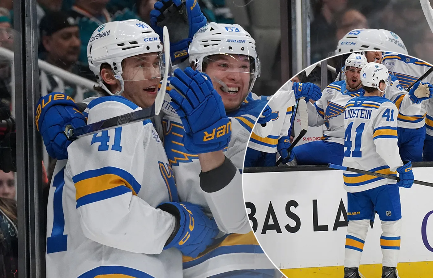 TV: Här gör Theo Lindstein sitt första NHL-mål