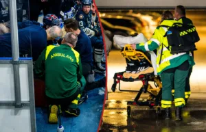 Växjö ger besked efter otäcka skadan: ”Mår bra”