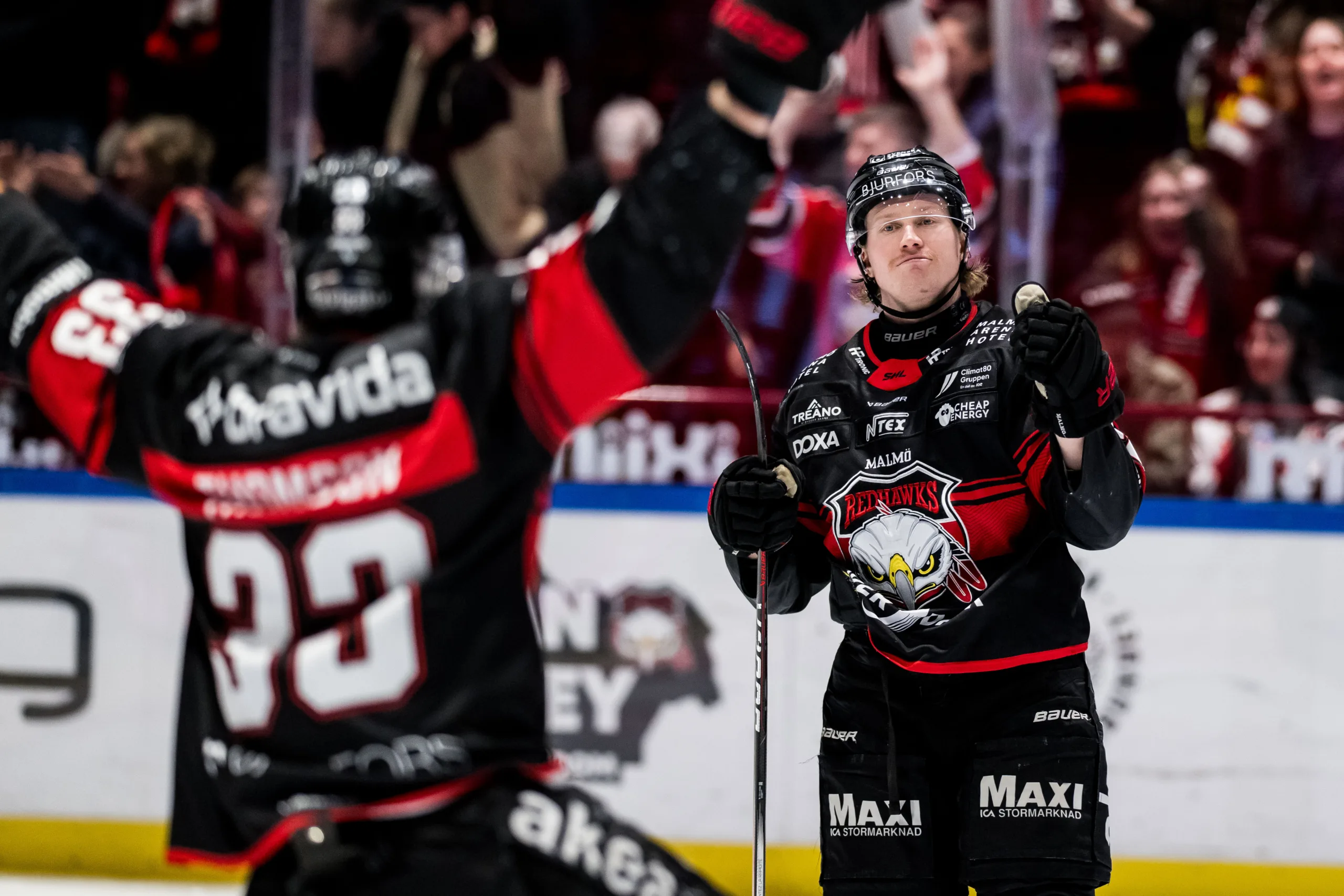 Hjälten Carl Persson kvitterade – och avgjorde för Malmö mot Färjestad