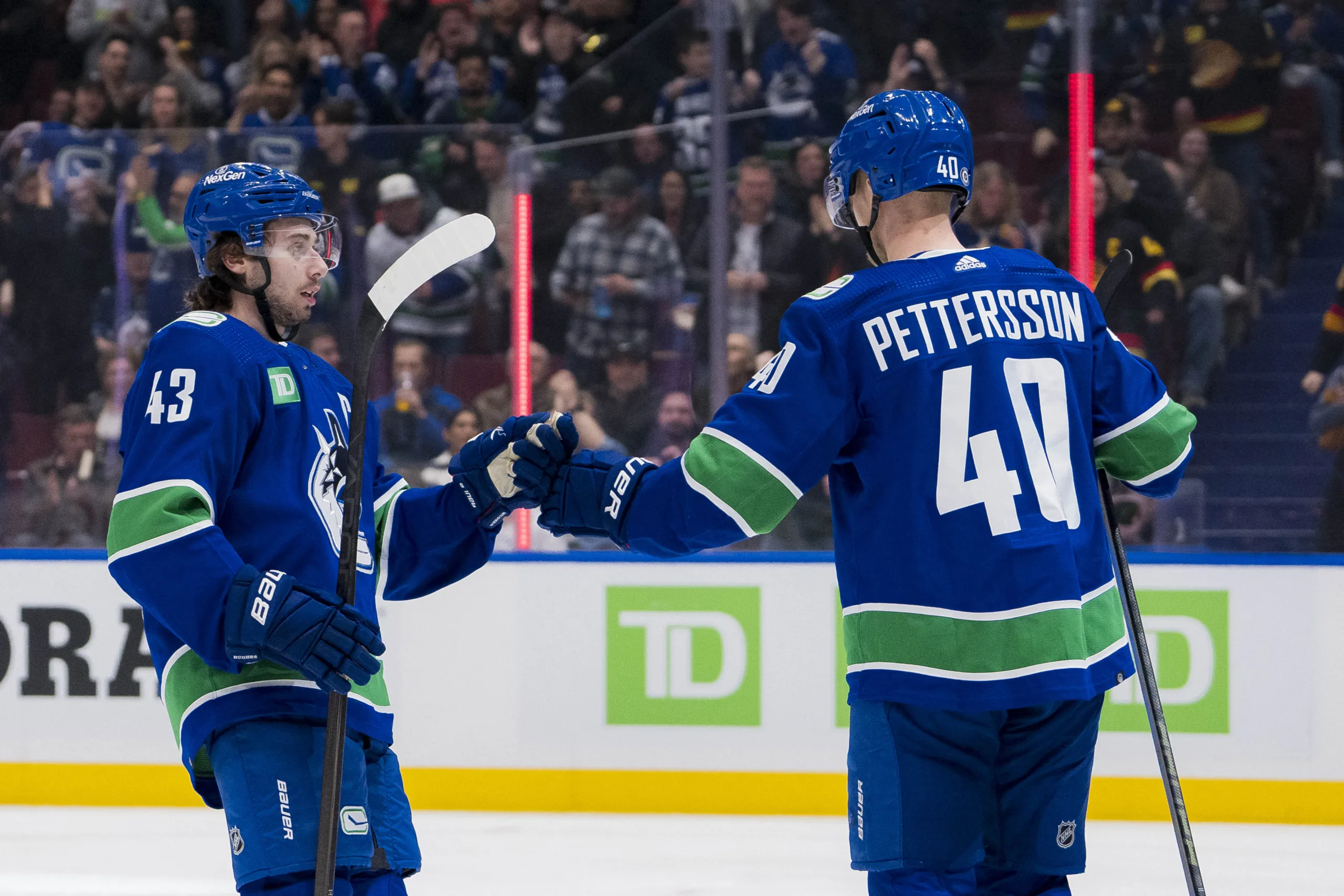 Straffar avgjorde för Vancouver i hemmasegern mot Nashville