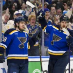 Jätteskräll när St Louis besegrade Anaheim Ducks