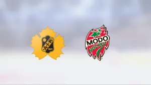 Skellefteå AIK U18 vann efter avgörande i tredje perioden mot gästande Modo Hockey U18