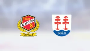 Almtuna avgjorde i förlängningen mot Timrå IK U18