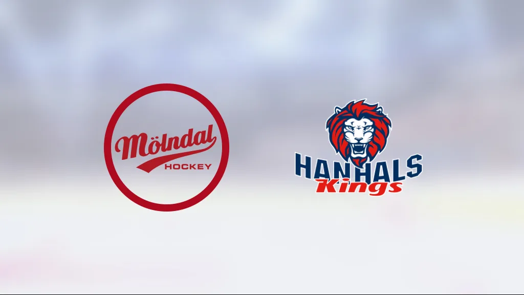 Hanhals J18 avgjorde i tredje perioden mot Mölndal