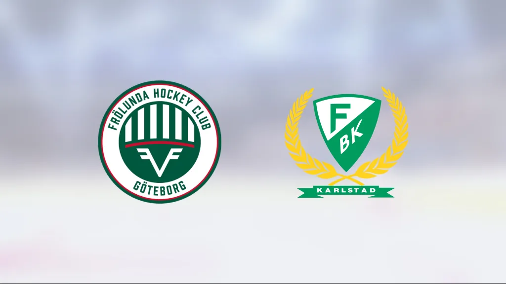 Bra start för Färjestad mot Frölunda HC