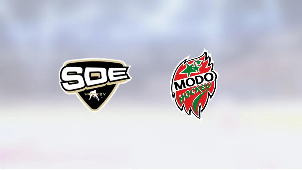 SDE vann första matchen i dramat mot Modo Hockey