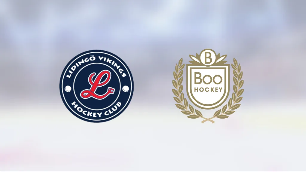 Stark seger för Boo mot Lidingö Vikings HC