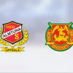 Målfest för Mora borta mot Almtuna