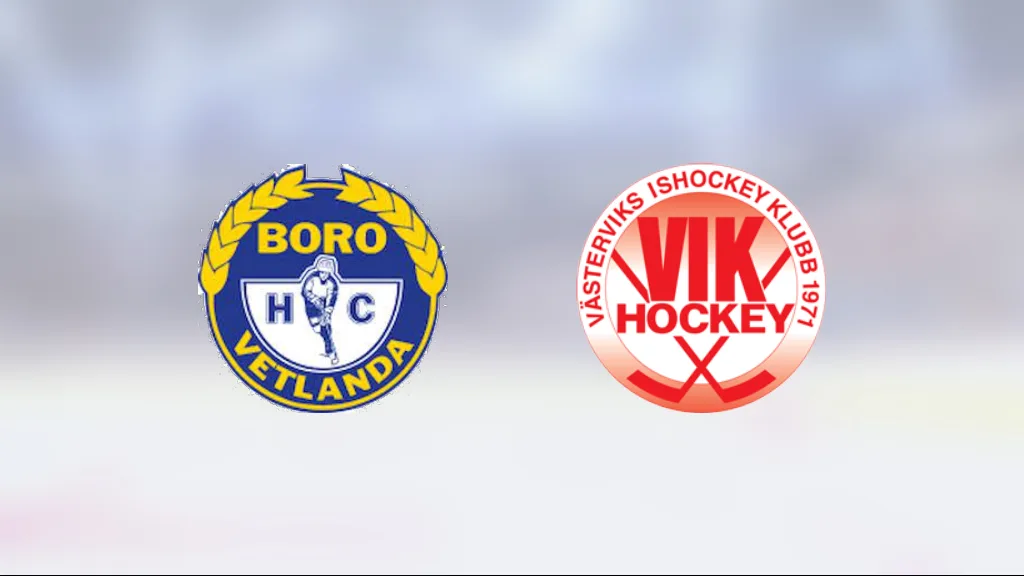 Västervik avgjorde i tredje perioden mot Boro/Vetlanda J18