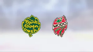 Modo Hockey U18 vann – avgjorde i förlängningen mot Björklöven U18