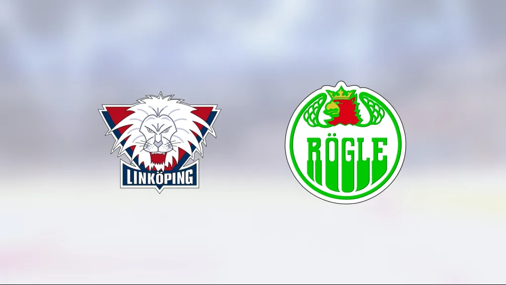 Linköping säkrade segern mot Rögle i andra matchen