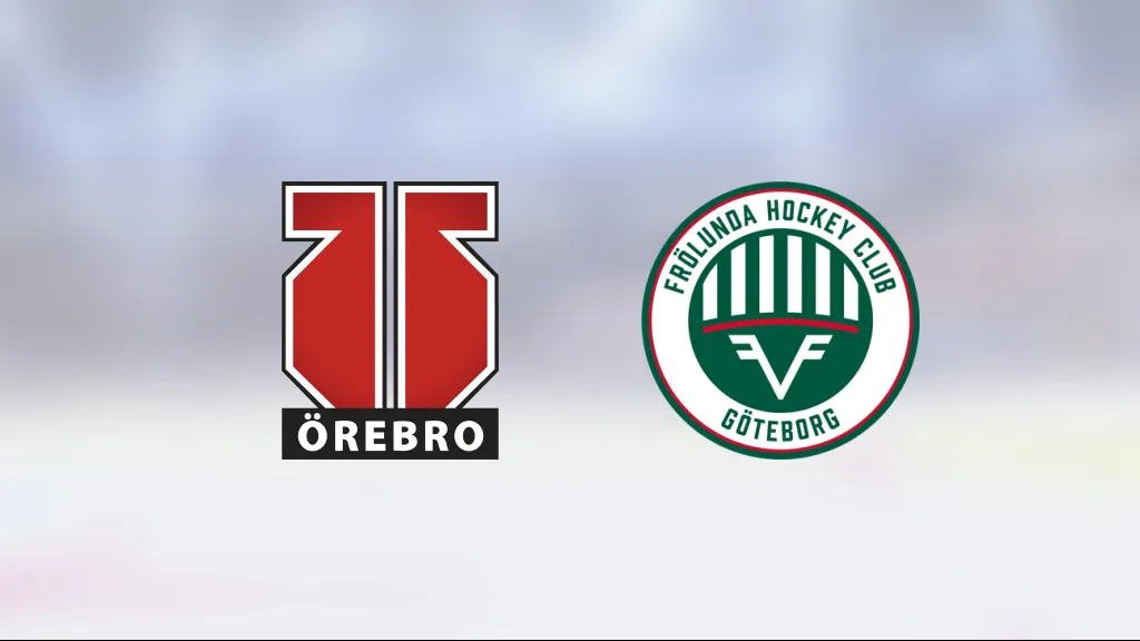 Örebro Hockey U18 klart för kvartsfinal – slog Frölunda i avgörande matchen