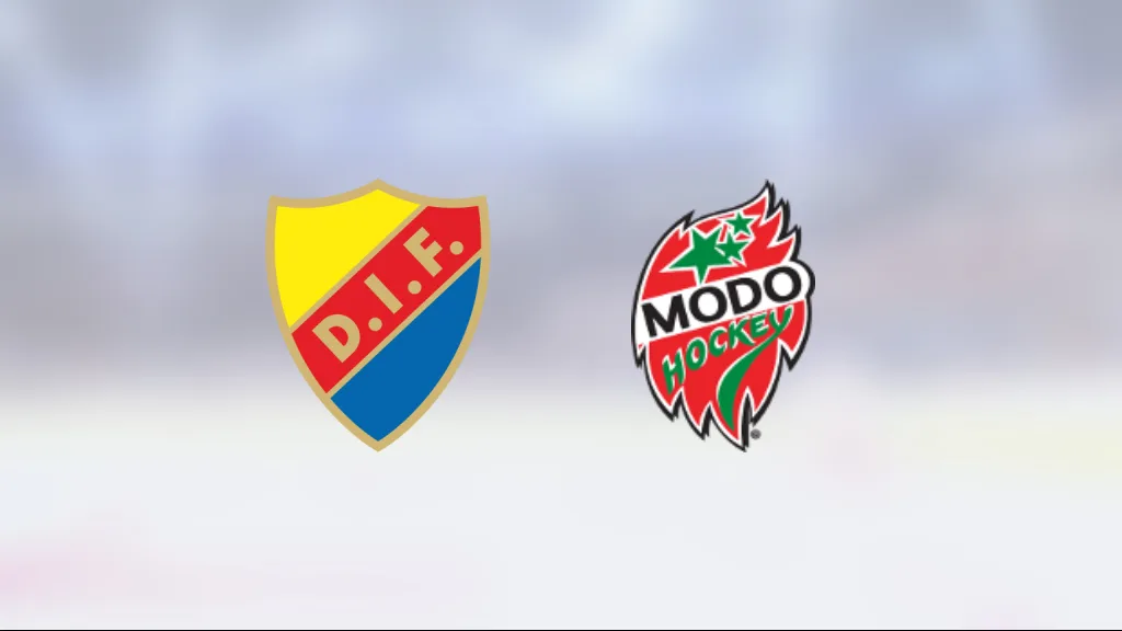 Djurgården avgjorde i femte matchen mot Modo Hockey U20 efter rysare