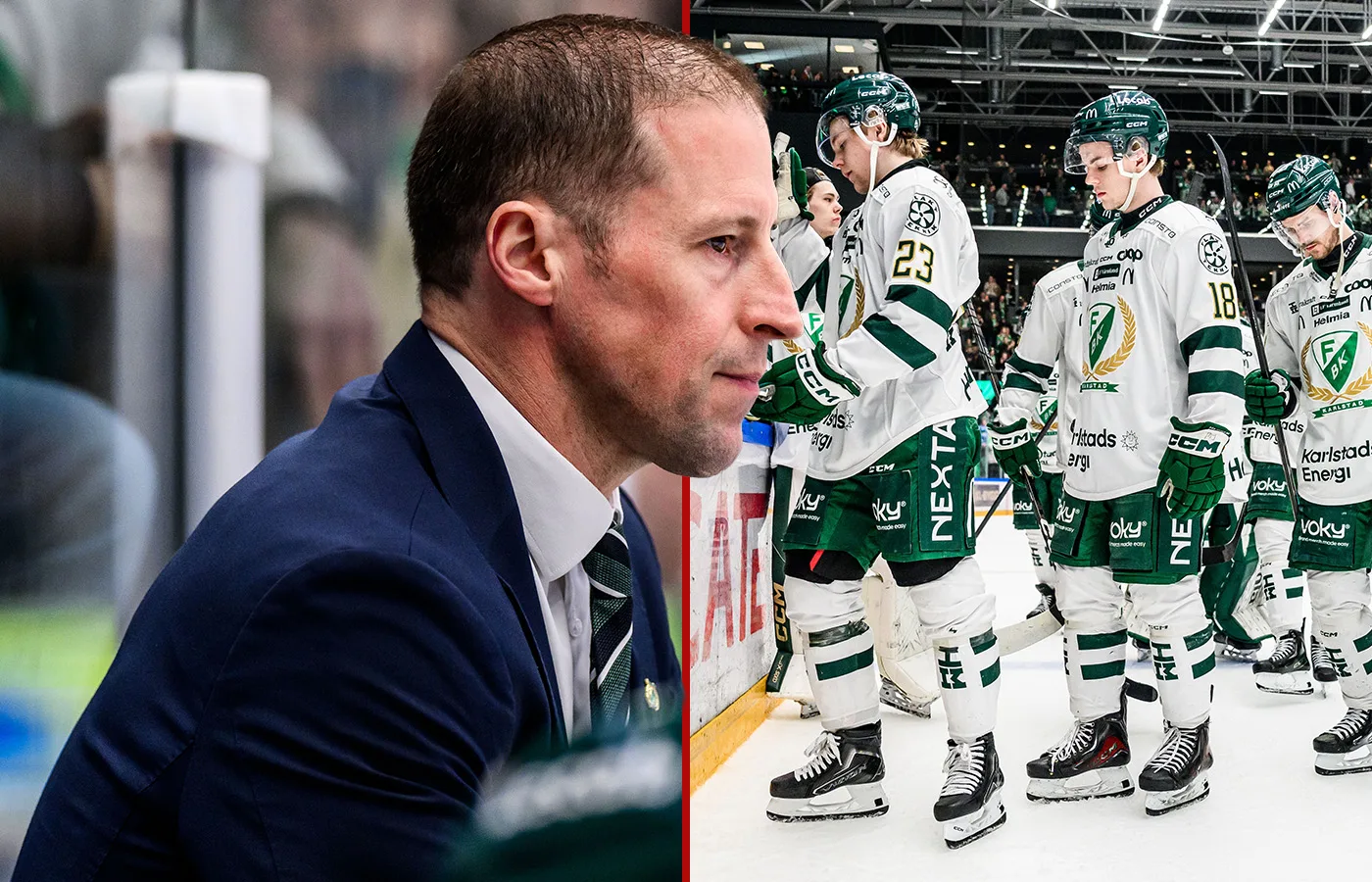 Färjestads tårar: ”Jättetufft − riktigt smärtsamt att förlora”