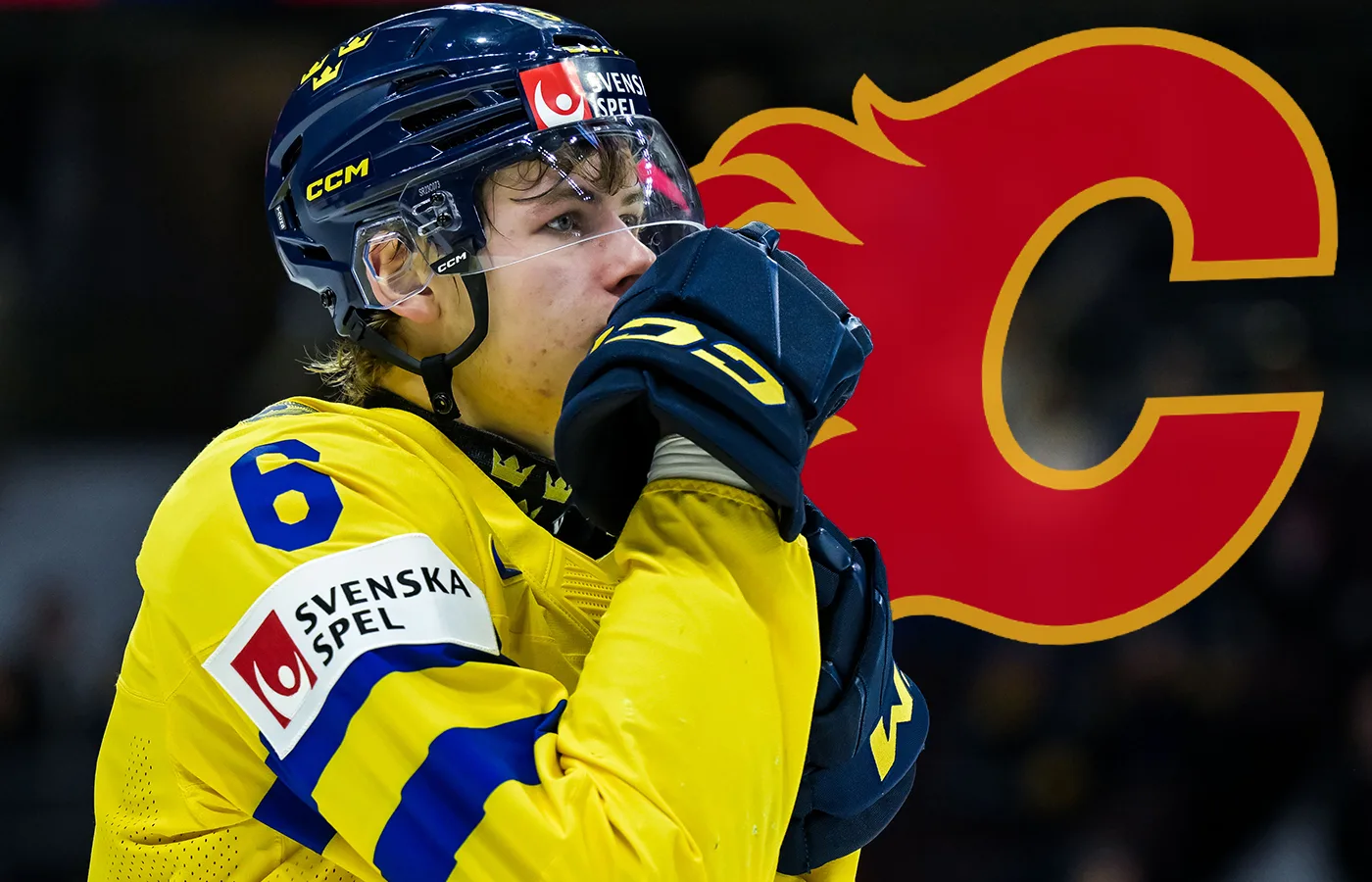 JVM-svensken sajnas av NHL-klubben
