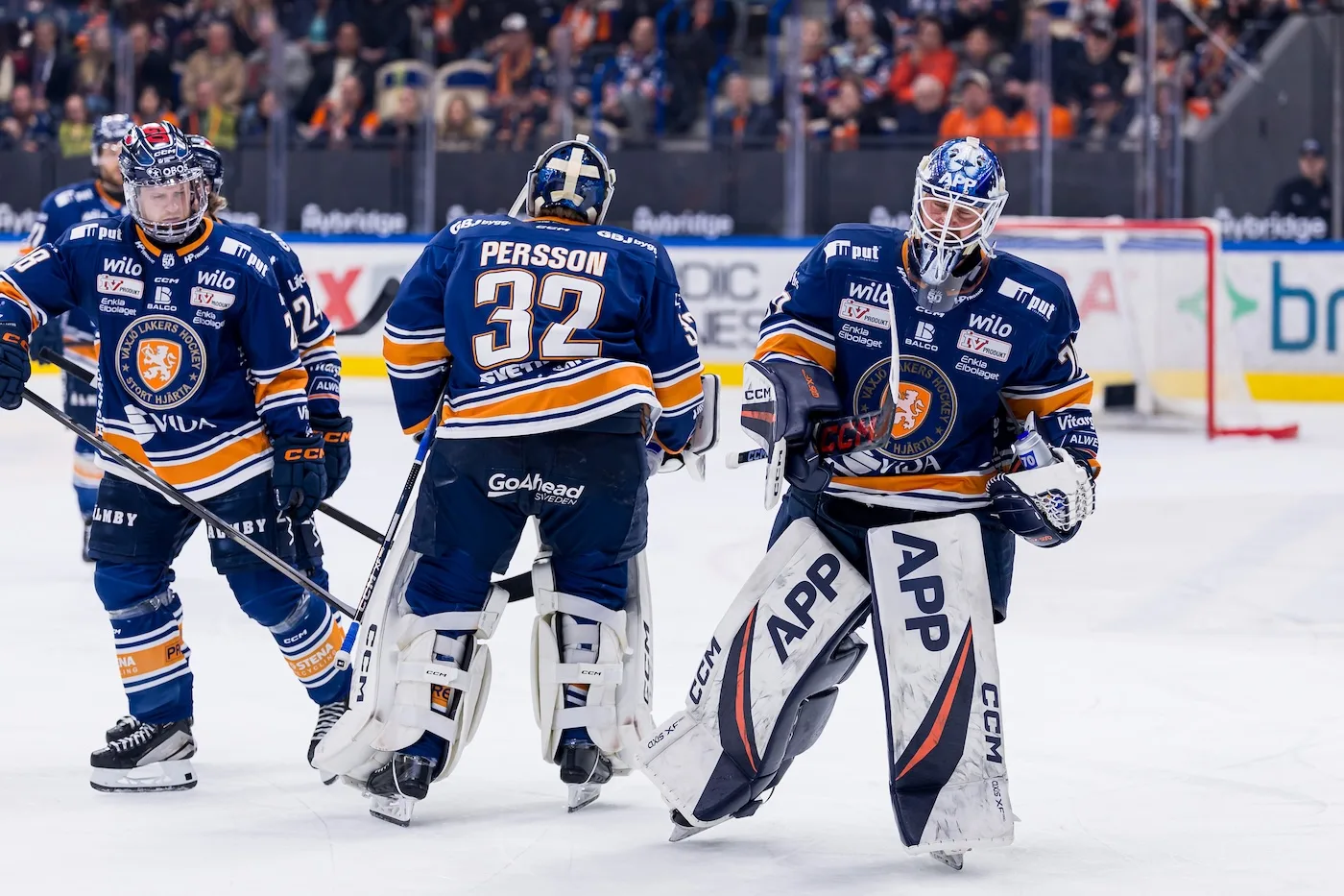 Rögle på väg mot kross – då plockar Växjö målvakten