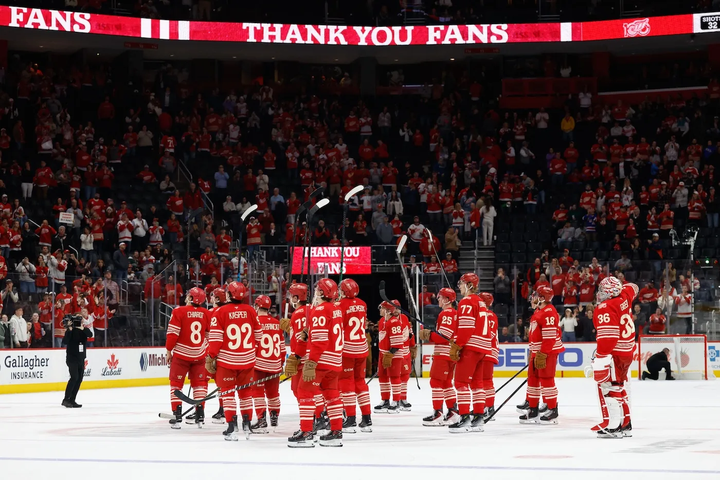 Detroit Red Wings missar slutspel – för tionde året i rad