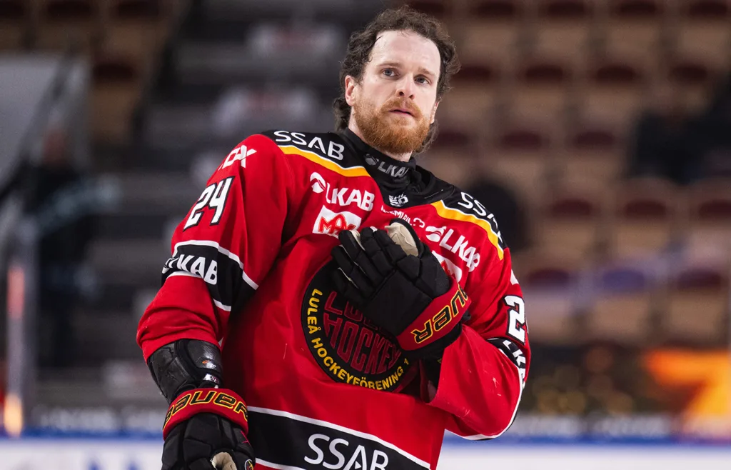 Brendan Shinnimin. Luleå Hockey. 