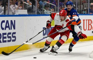 Poäng av Eklund i NHL-debuten