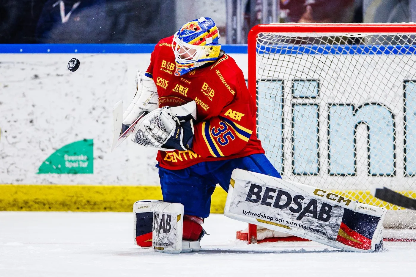 Han prisas som Årets Målvakt i SHL