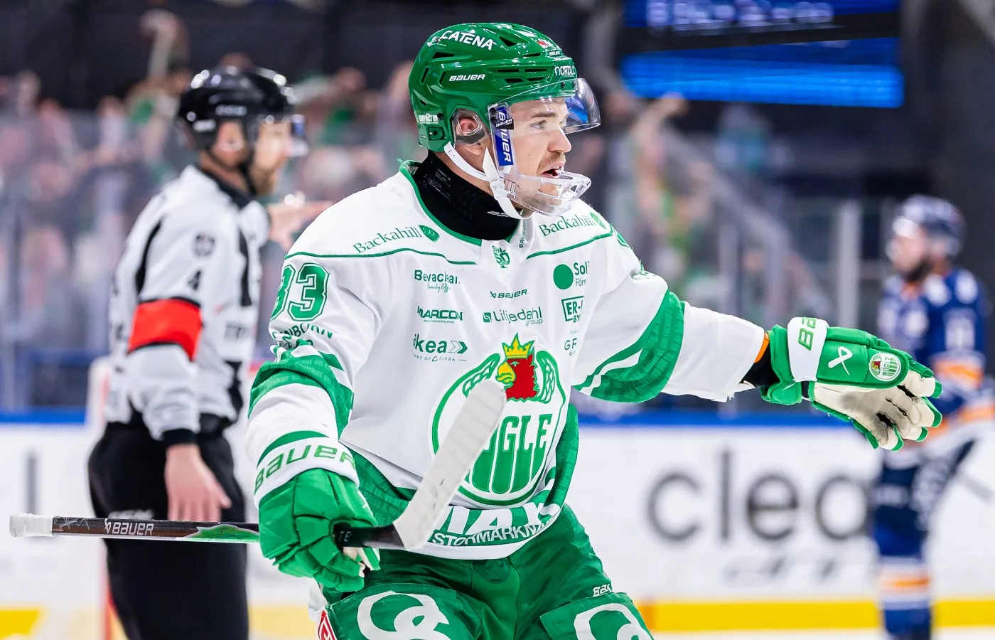 Smakstart för Rögle i matchserien mot Växjö