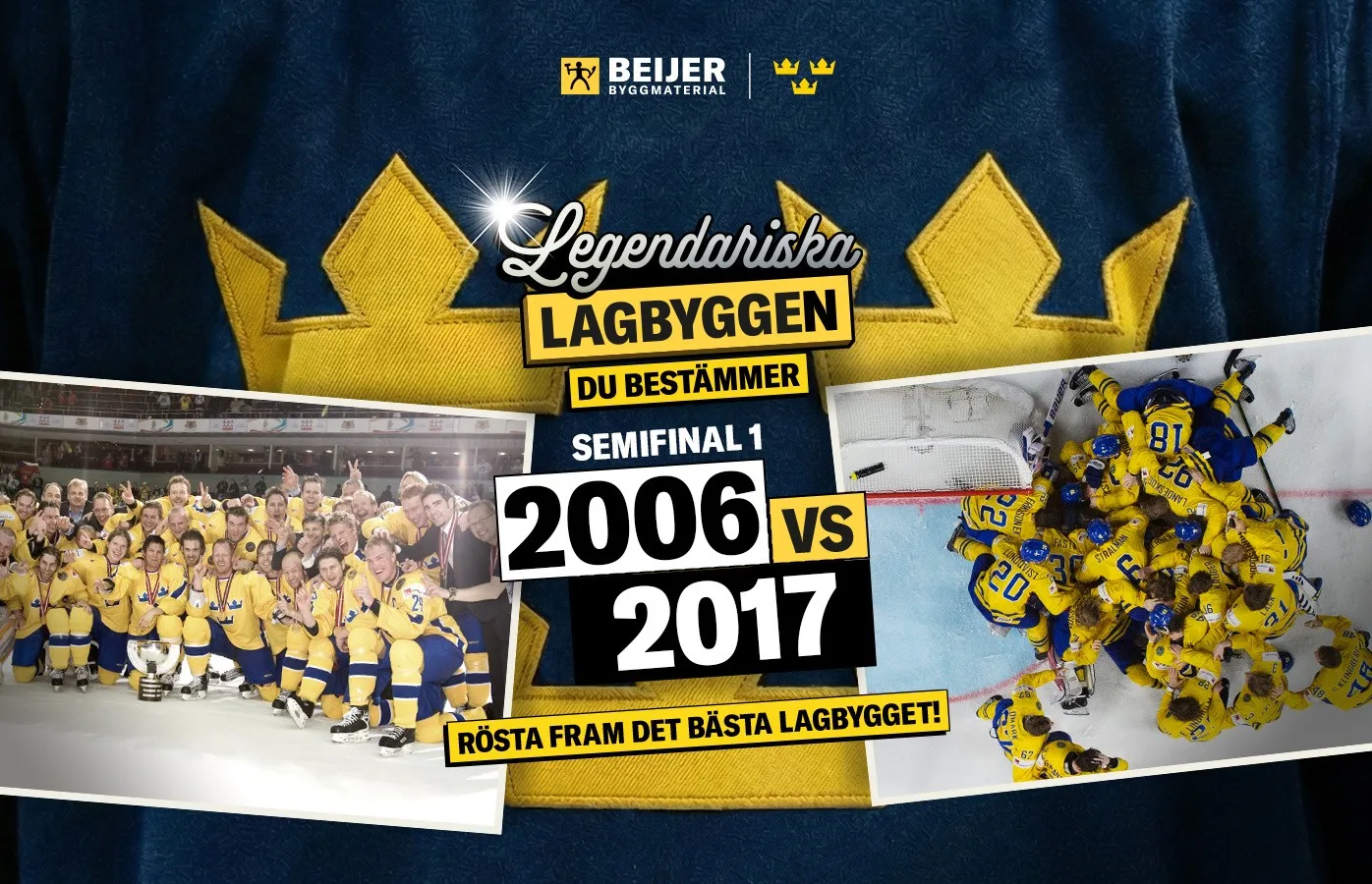 Legendariska Lagbyggen: 2006 vs. 2017! Vad tycker expertpanelen?