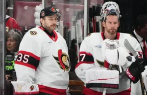 Efter svidande kritiken – Ullmark utbytt i natt