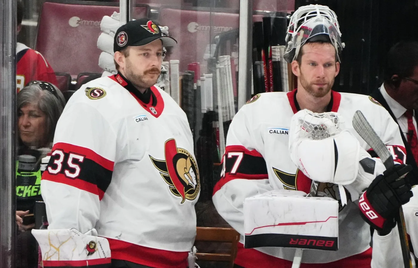 Efter svidande kritiken – Ullmark utbytt i natt