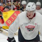 Wilmer Skoogs besked – efter NHL-debuten