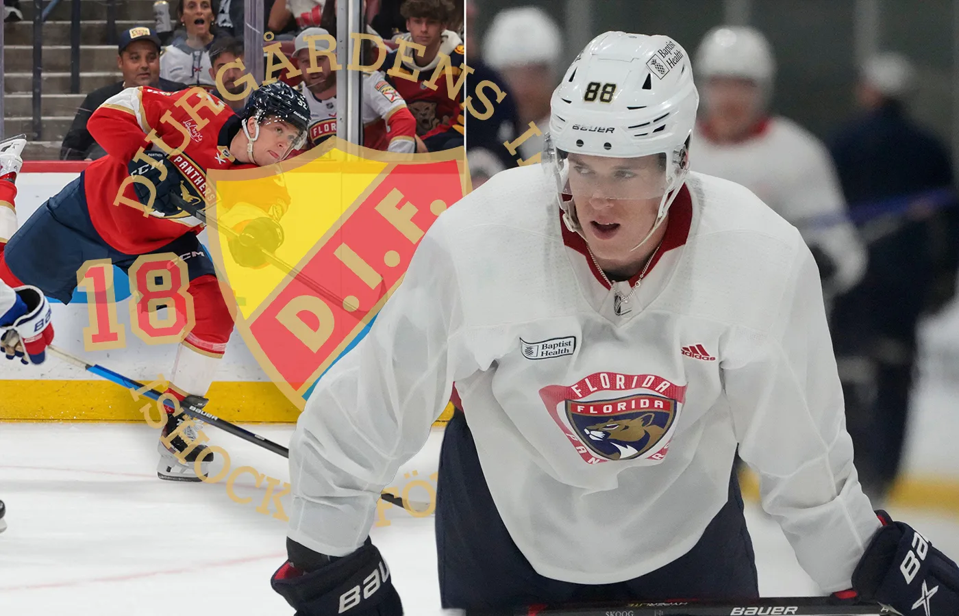 Wilmer Skoogs besked – efter NHL-debuten