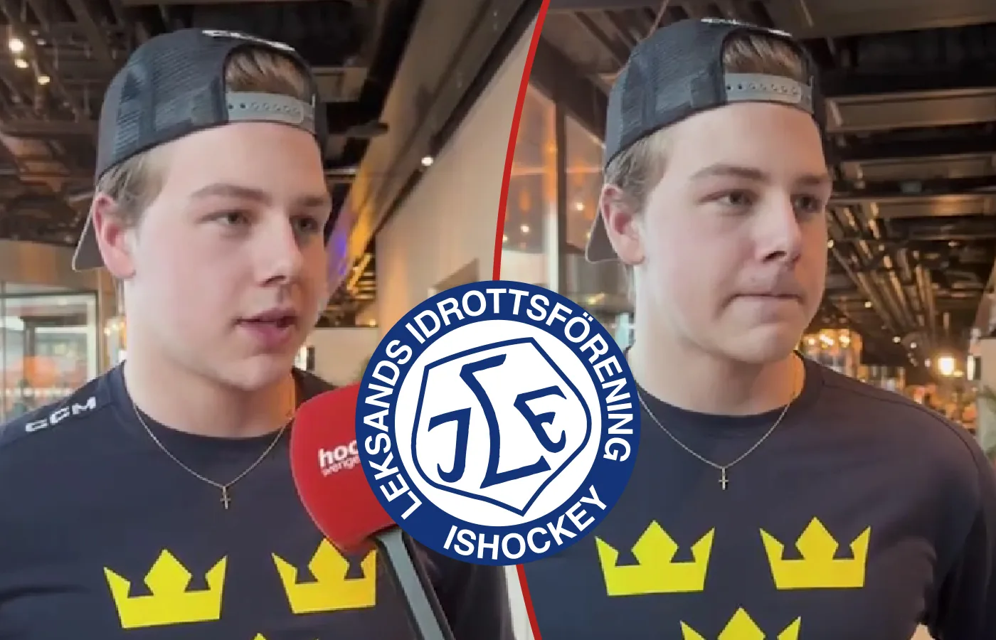 Drömmer om A-laget i Leksand – efter U18-VM