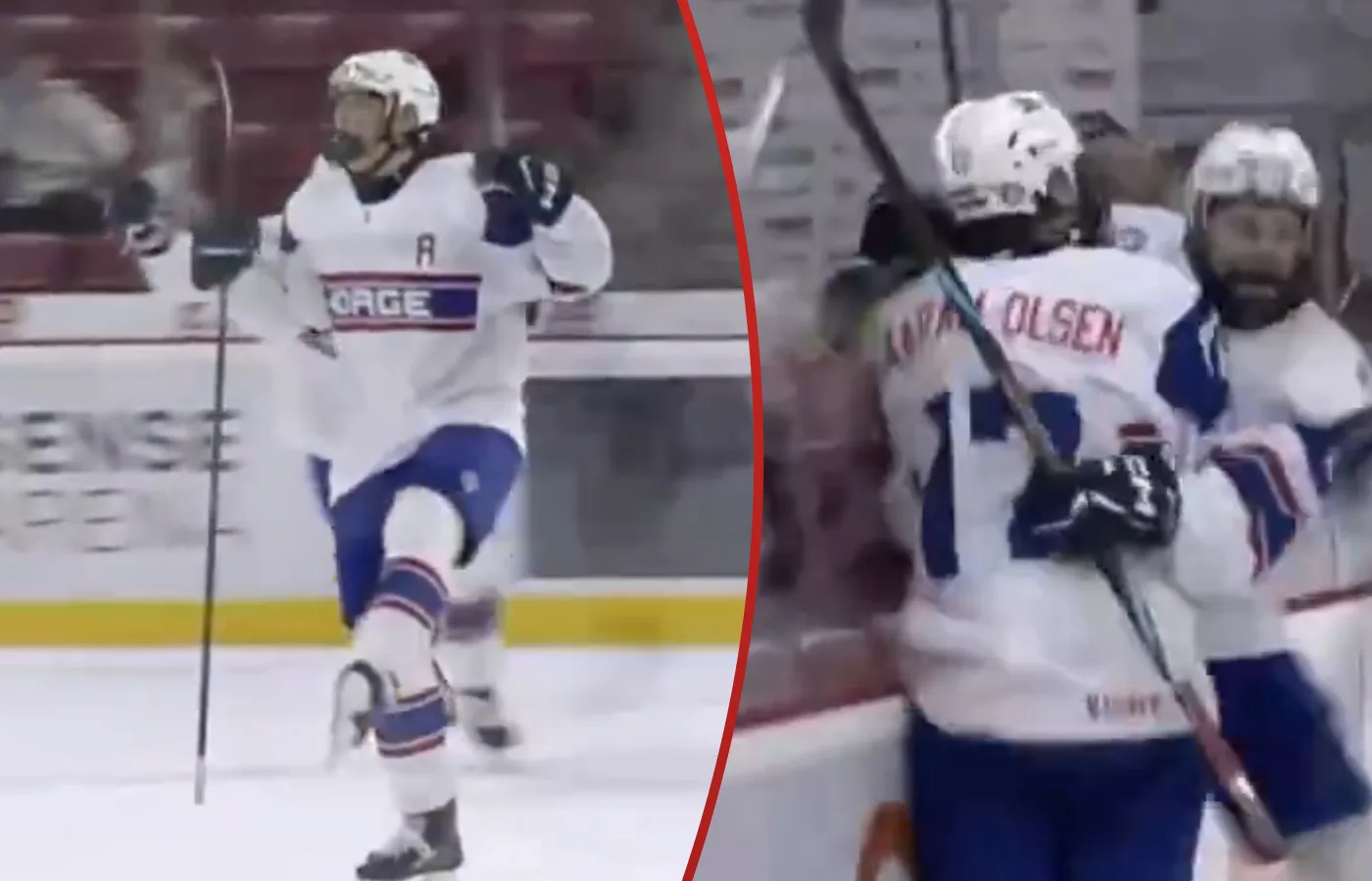 SHL-talangens galna show – frälste Norge med hattrick