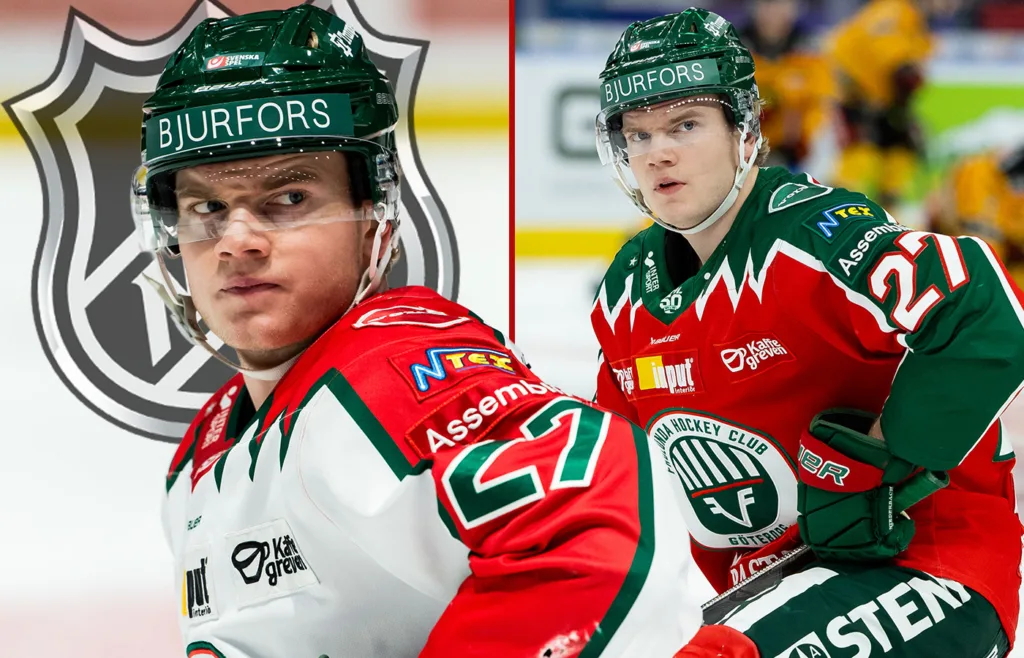 Theodor Niederbach. Frölunda. NHL.