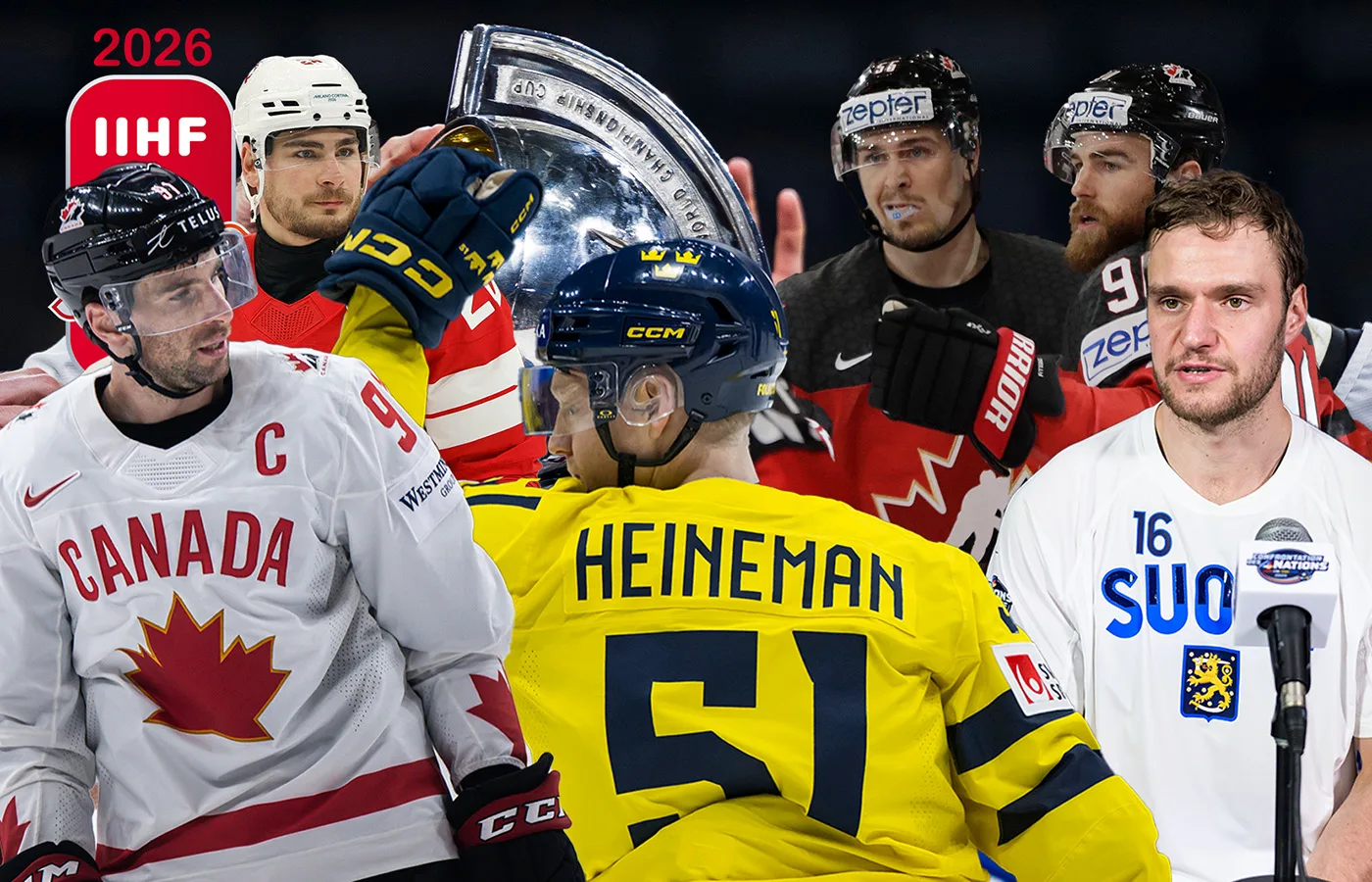 Lista: NHL-spelarna som är klara för hockey-VM
