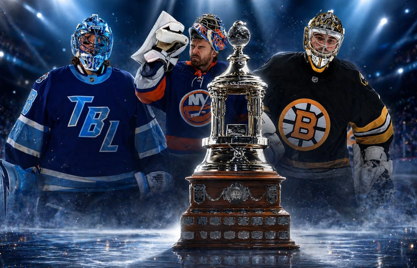 De gör upp om priset till NHL:s bästa målvakt