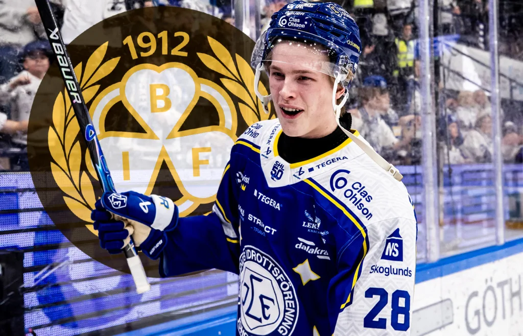 Victor Johansson. Leksand. Brynäs. 