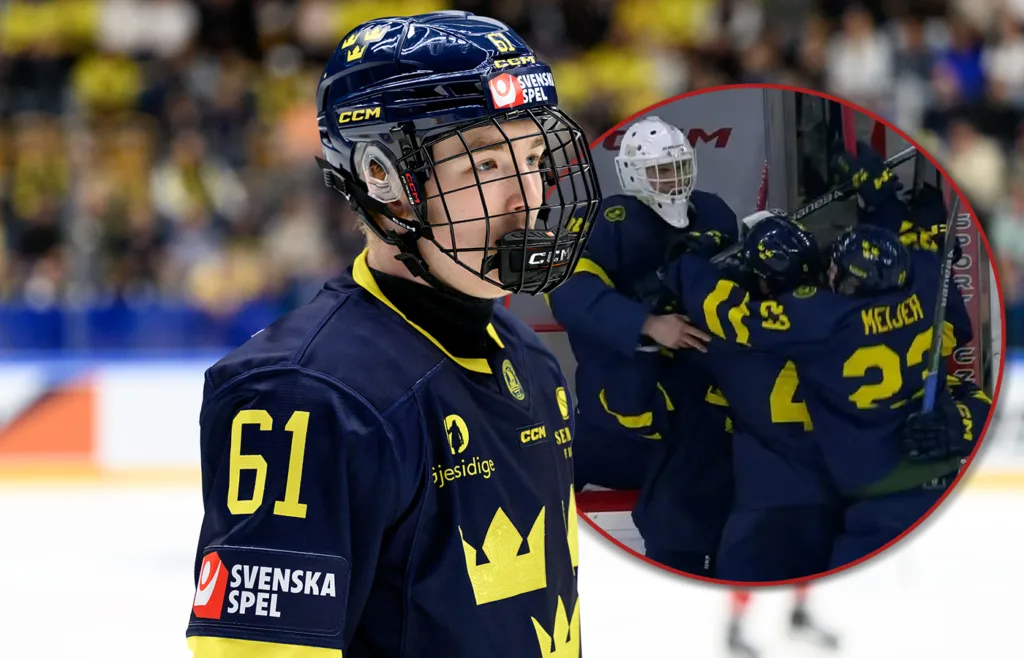 Viggo Björck. U18-VM.