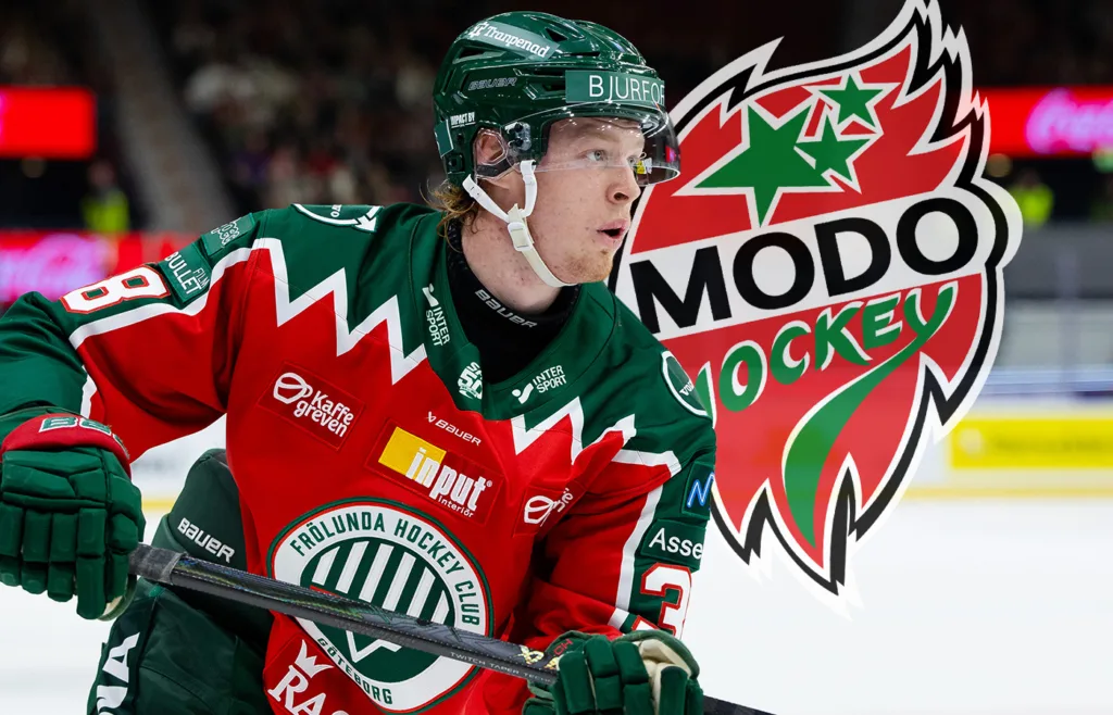 Oskar Wahlberg. Frölunda. MoDo.