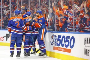 Edmonton vann – efter Matthew Savoies hattrick