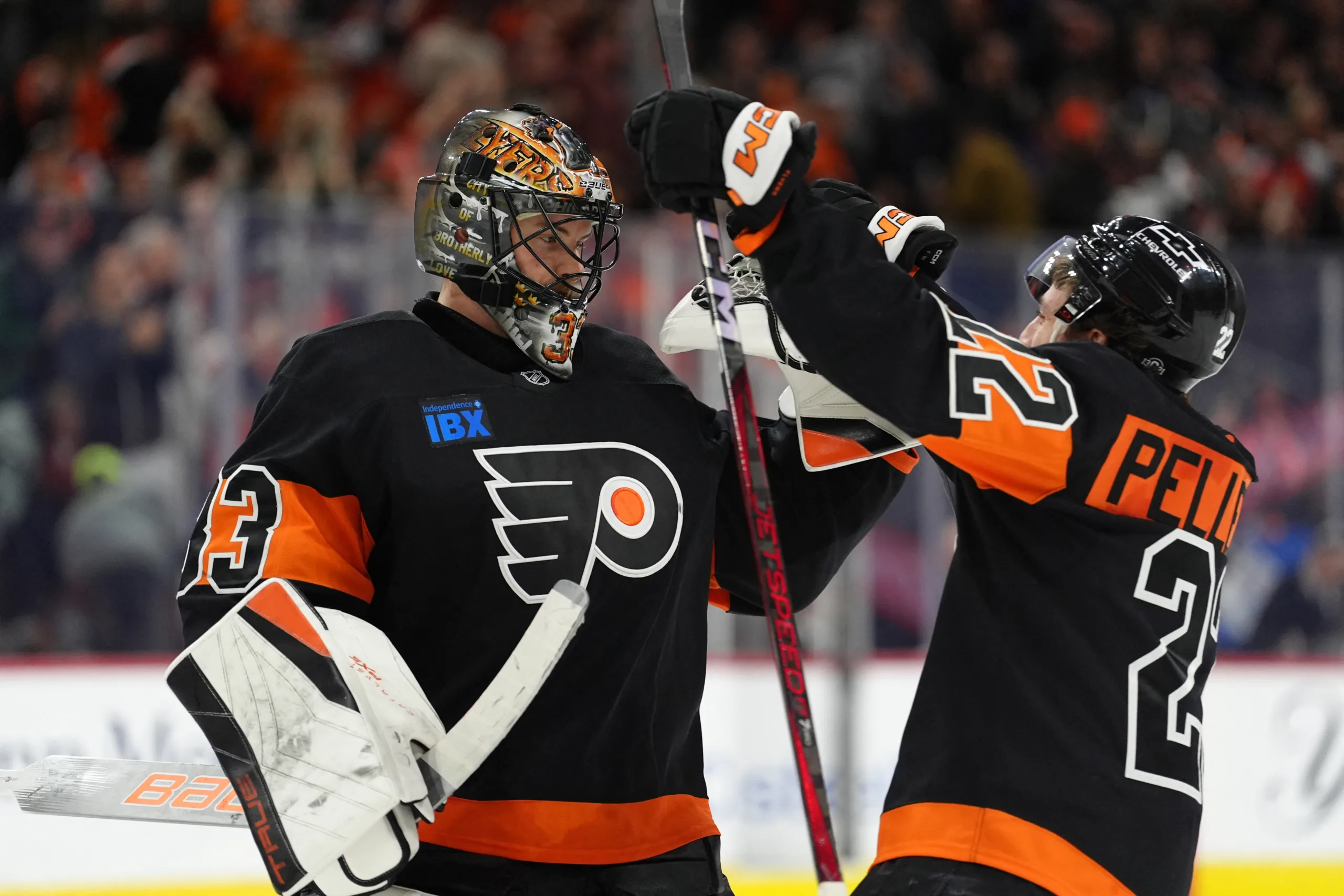 Philadelphia besegrade NY Islanders borta