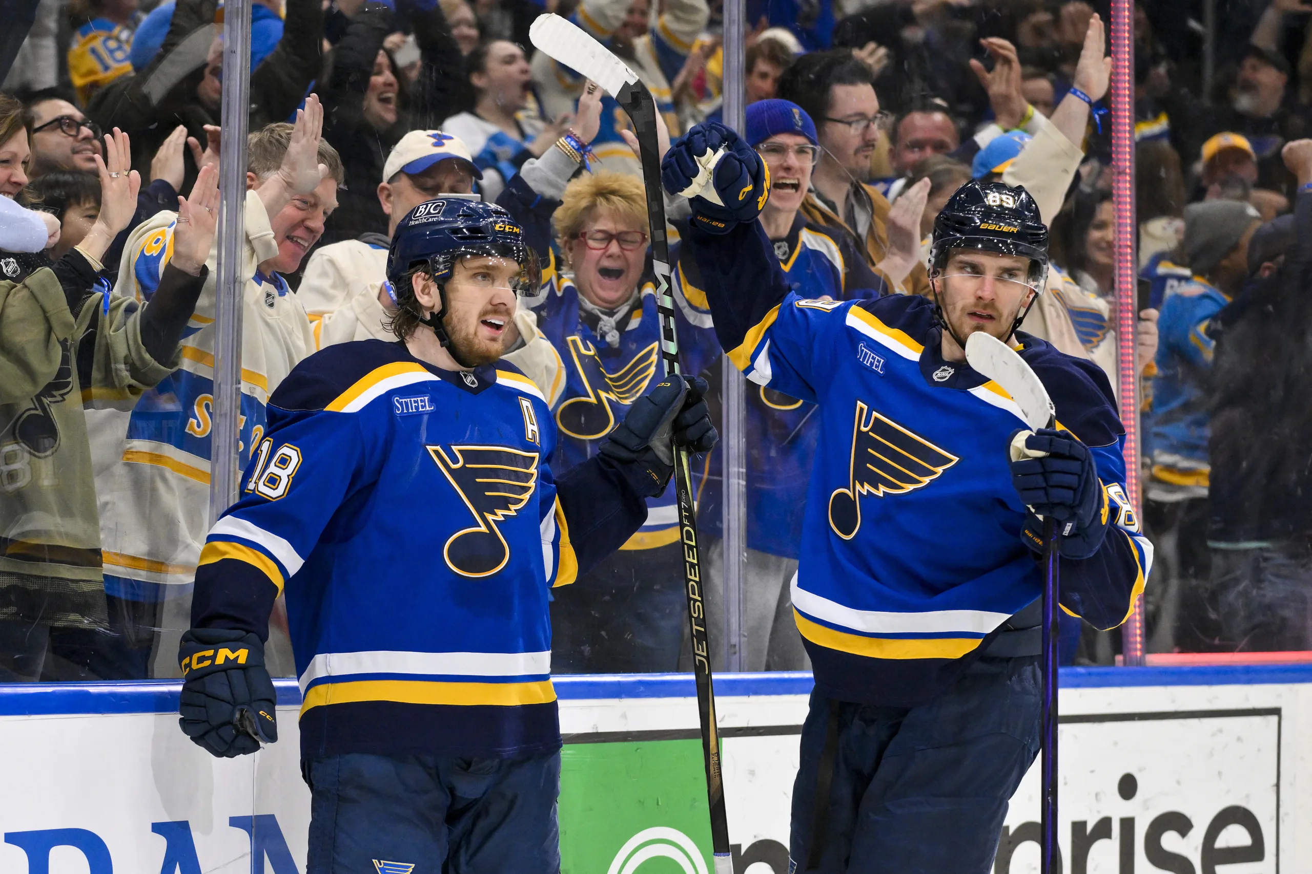 St Louis vann mot Chicago