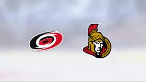 Carolina tog ny seger i serien mot Ottawa