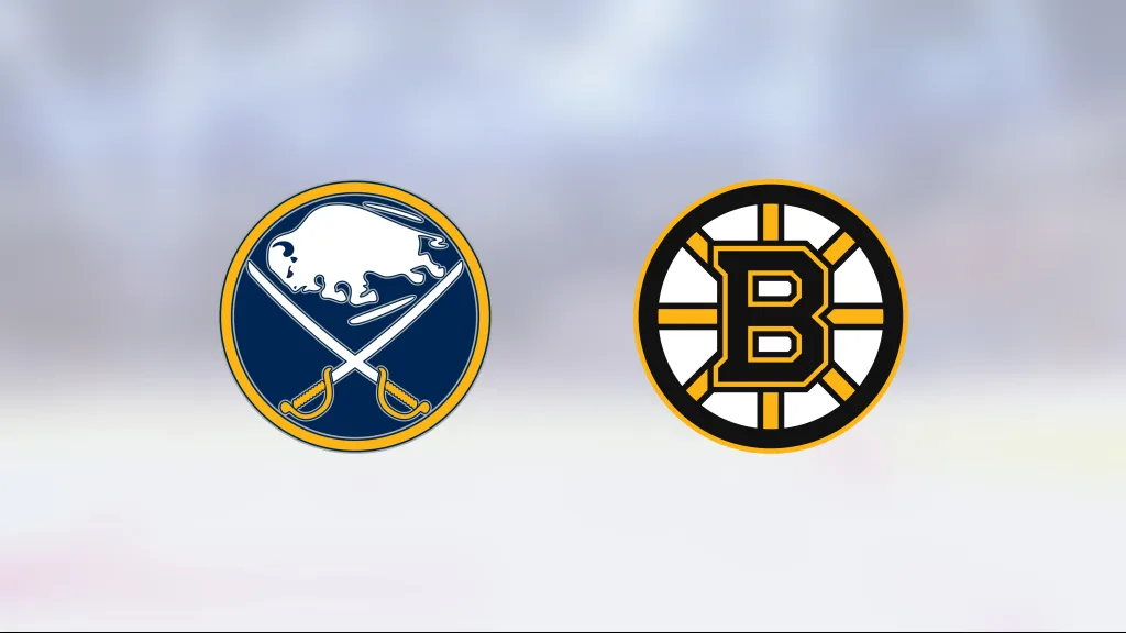 Likaläge i matchserien efter Bostons seger mot Buffalo