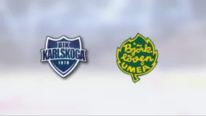 Björklöven säkrade segern i serien mot Bik Karlskoga