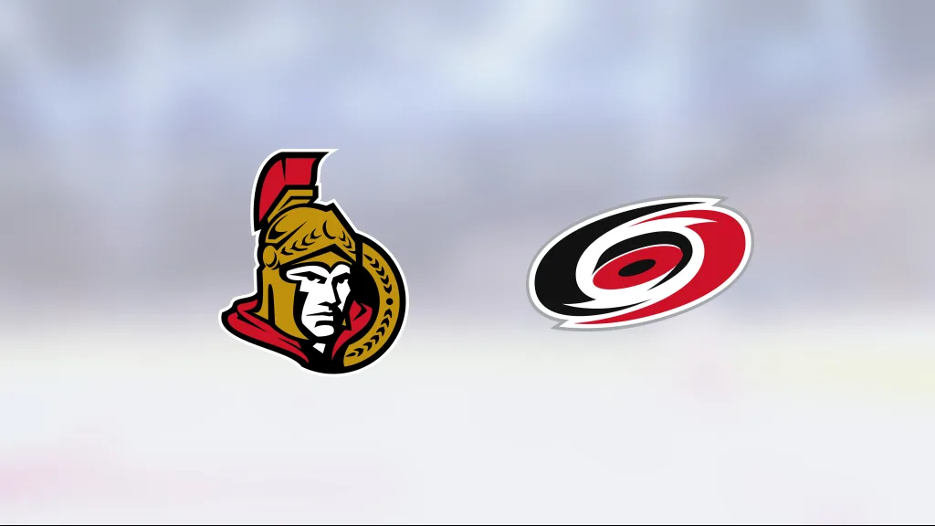 Carolina vann matchserien mot Ottawa