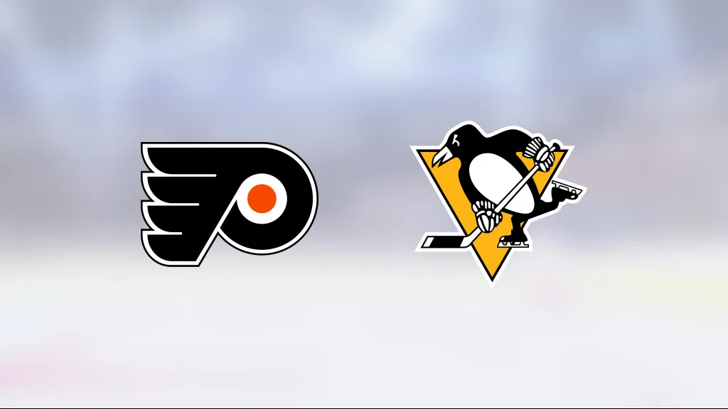 Pittsburgh vann och räddade matchboll mot Philadelphia