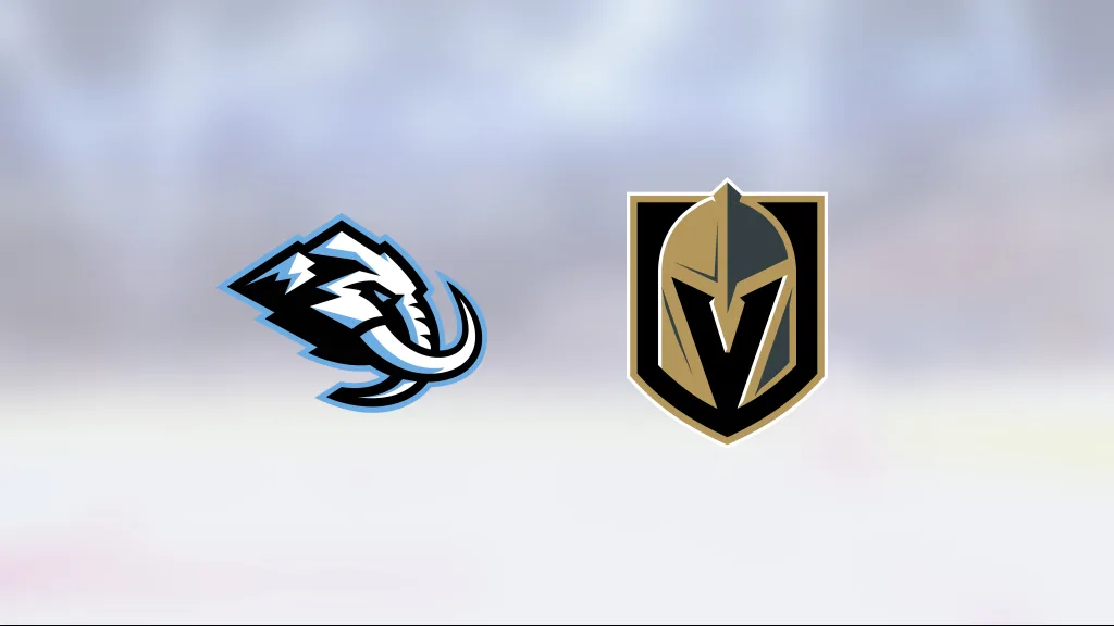 Vegas vann efter drama – kvitterade matchserien mot Utah Mammoth